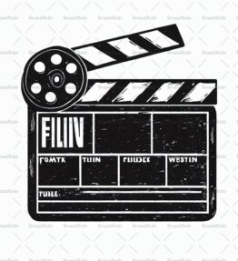 Klappern von Filmklappen im Vintage